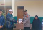 Polres Agam Salurkan Bantuan Pompa Air ke Ponpes, Sekaligus Edukasi Bahaya Narkoba dan Bullying